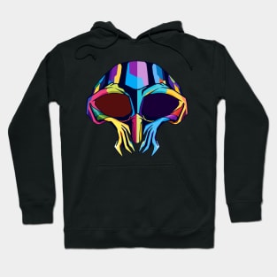 Hand Skull Mask Hoodie